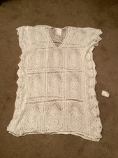 Long white maxi Kaftan, one