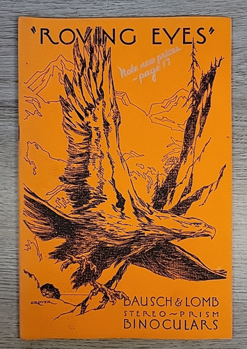 Vtg advertising bausch lomb - advertising,