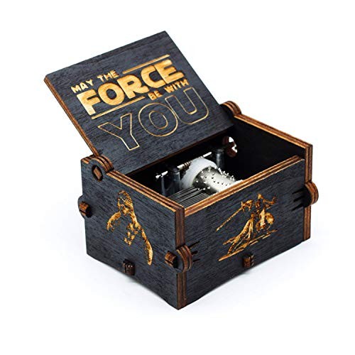 Black wood star wars music - black,
