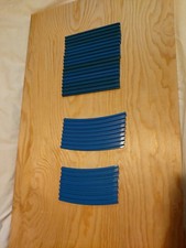 Vintage LEGO TRAIN 4.5V Blue Track Bundle