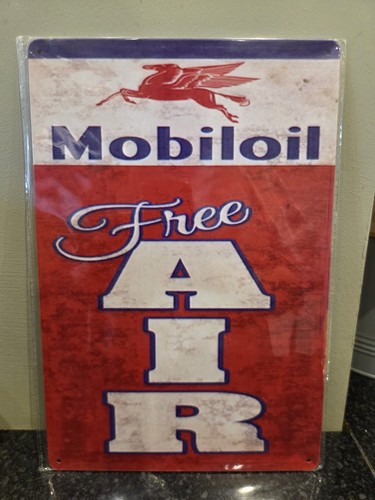 Mobil oil tin - mobil,