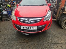2011 - 2014 Vauxhall Corsa MK3 D Face Lift - Front Bumper Red Z547 Deep Marks