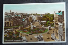 BOURNEMOUTH, THE SQUARE. VINTAGE POSTCARD #LP475 UNUSED