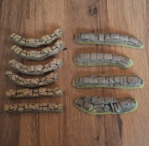 Painted wargaming terrain - painted,
