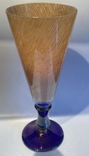 Vintage Murano Peach Speckle