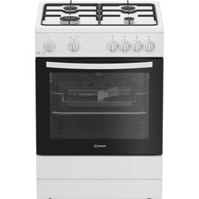 Indesit I6GGMMW/UK Gas Cooker 60cm Free Standing White New
