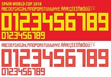 Name&Number Set For Spain