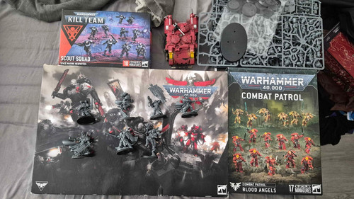 Large warhammer 000 - 40,000, blood
