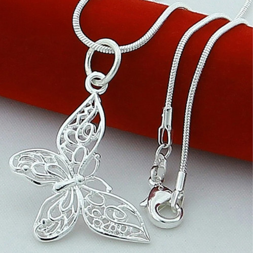925 sterling silver - sterling, butterfly