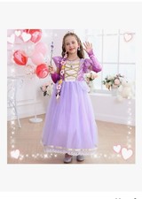 Rapunzel Dress Girls Princess