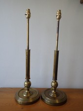 Pair vintage brass cuthbert - brass,