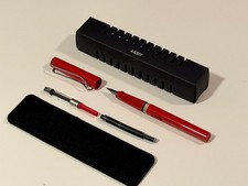 Lamy Safari Fountain Pen RED Extra Fine Special Edition New With Box