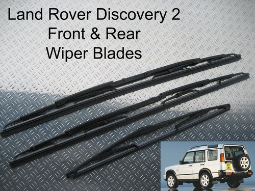 Front rear wiper blades - front, &