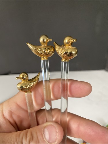 Set vintage glass drink - set, 3