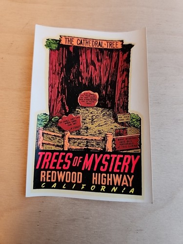 Trees mystery redwood hwy - redwood,