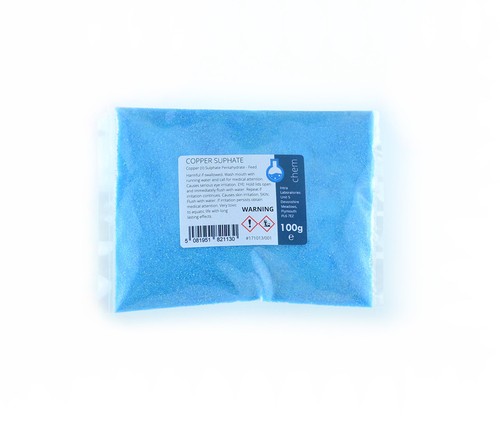 Copper sulphate 100g - copper,