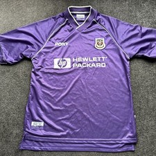 Mens Vintage Pony x Tottenham Hotspur Purple Away Shirt 1998/99 Size ~ L ~