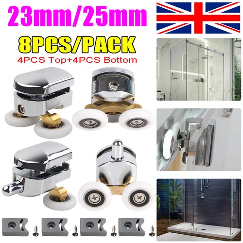 Twin shower screen door - 8x,
