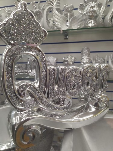 Crushed diamond crystal silver - diamond,