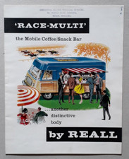 Rootes Reall Race-Multi Snack Van Brochure c.1968 - Commer Karrier
