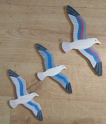 Flying seagulls - 3, 2d