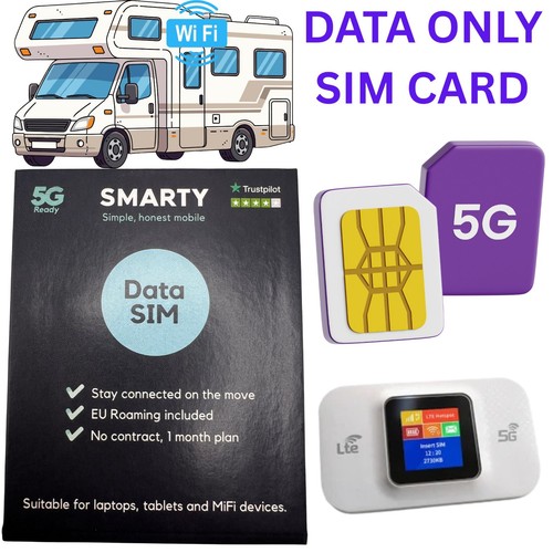 Smarty sim card - uk, wifi