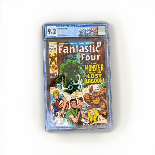 Fantastic four cgc 9 2 - four, 97