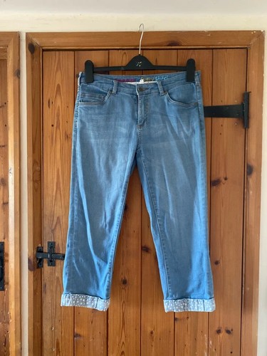 White stuff cropped jeans - jeans, size
