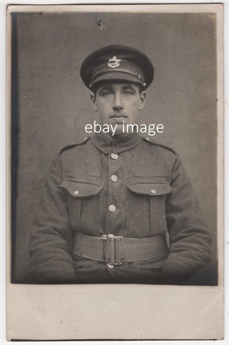 Military postcard ww1 soldier - military,