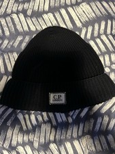 CP Company Men’s Navy Beanie Hat - Used Condition 100% Genuine