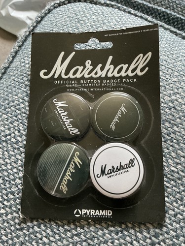 Marshall logo carded - 4,