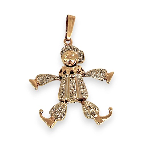 Nzgd 9ct gold clown - 9ct, royale