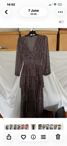 Maje size metallic midi - maje,