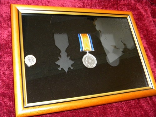 Frame for ww1medals - for,