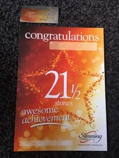 Slimming World 21 1/2 Stone