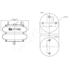 Air Suspension Boot FEBI Fits DAF Cf 1892484