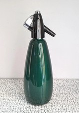 60s 70s Vintage Retro BOC Sparklets Green Soda Siphon Great Condition Party Bar