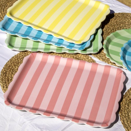 Set melamine scalloped - set, of