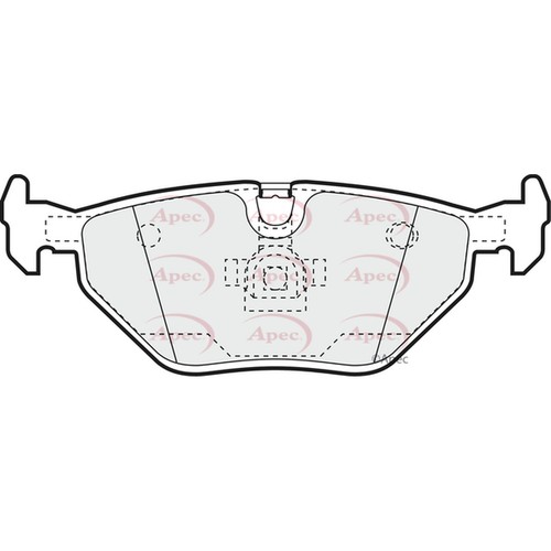 Brake pads set for bmw - brake,