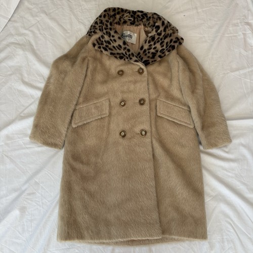 Vintage eastex beige - beige, mohair