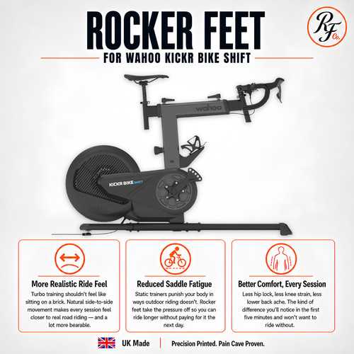 Rocker feet for wahoo - wahoo, kickr