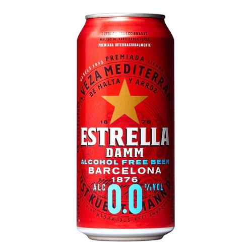 Estrella damm alcohol free - alcohol,