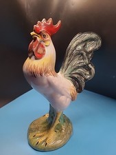  Strutting Rooster Ceramic Vintage Italian Farmhouse Decor