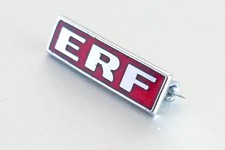 ERF Trucks Chrome / Enamel Lapel Badge - unused