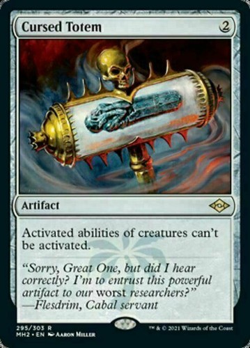 Cursed totem modern horizons - cursed,