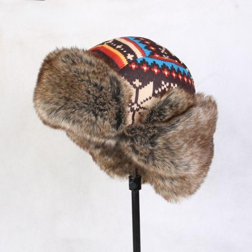 Men winter warm - faux, fur