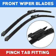 Flat Aero VU Front Windscreen Wiper Blades Set For Mini Cooper S JCW R58 19/20"