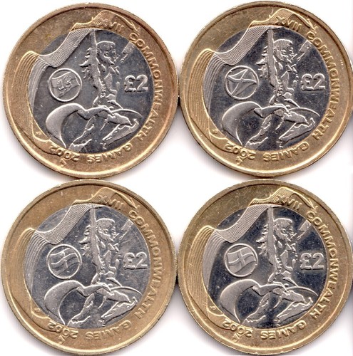 2002 commonwealth games 2 - 2002, £2