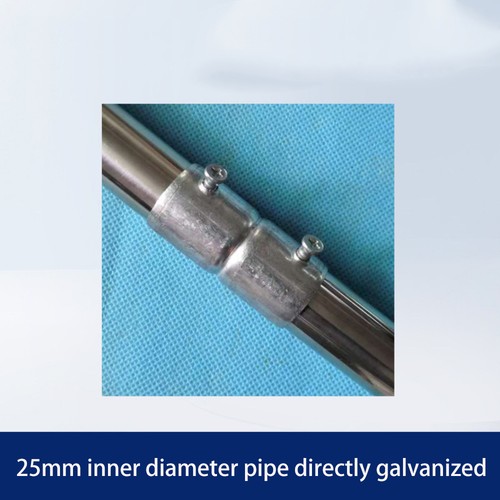 25mm round pipe joint - round, steel