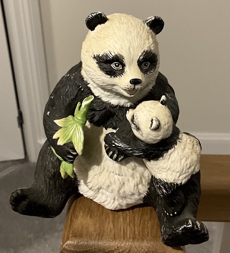 Panda and cub ornament - cub,